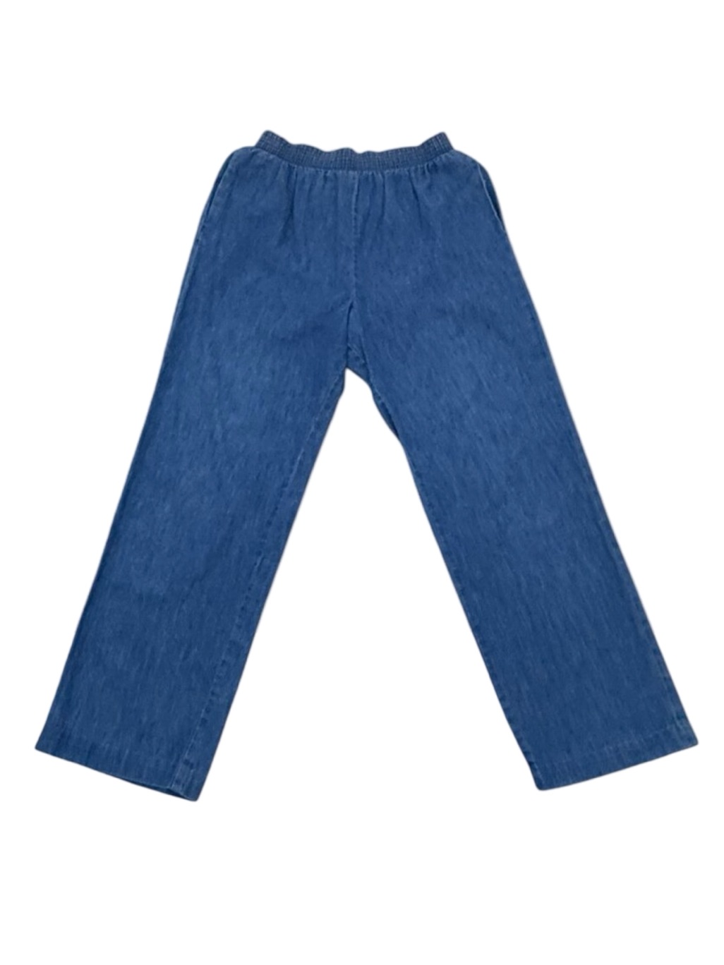 Vintage 1990s Three Flags Blue Cotton Pants Women’s 24 Waist Usa